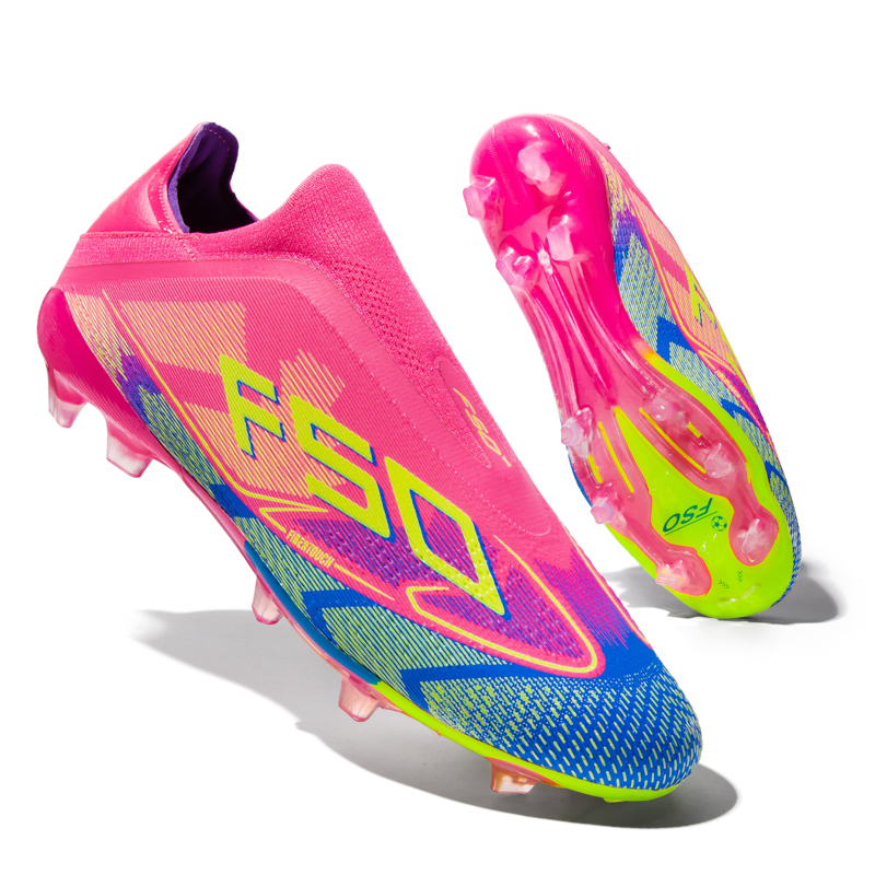 Men‘s TF/FG Football Boots High Top Soccer Shoes Comfortable Breathable Grass Non-Slip Training Sneakers Outdoor Footwears