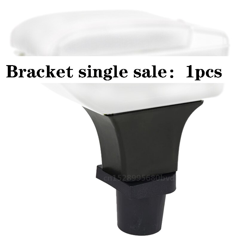 For Fiat 500 armrest box USB Charging heighten Double layer central content holder ashtray accessories: Single bracket 1 pcs