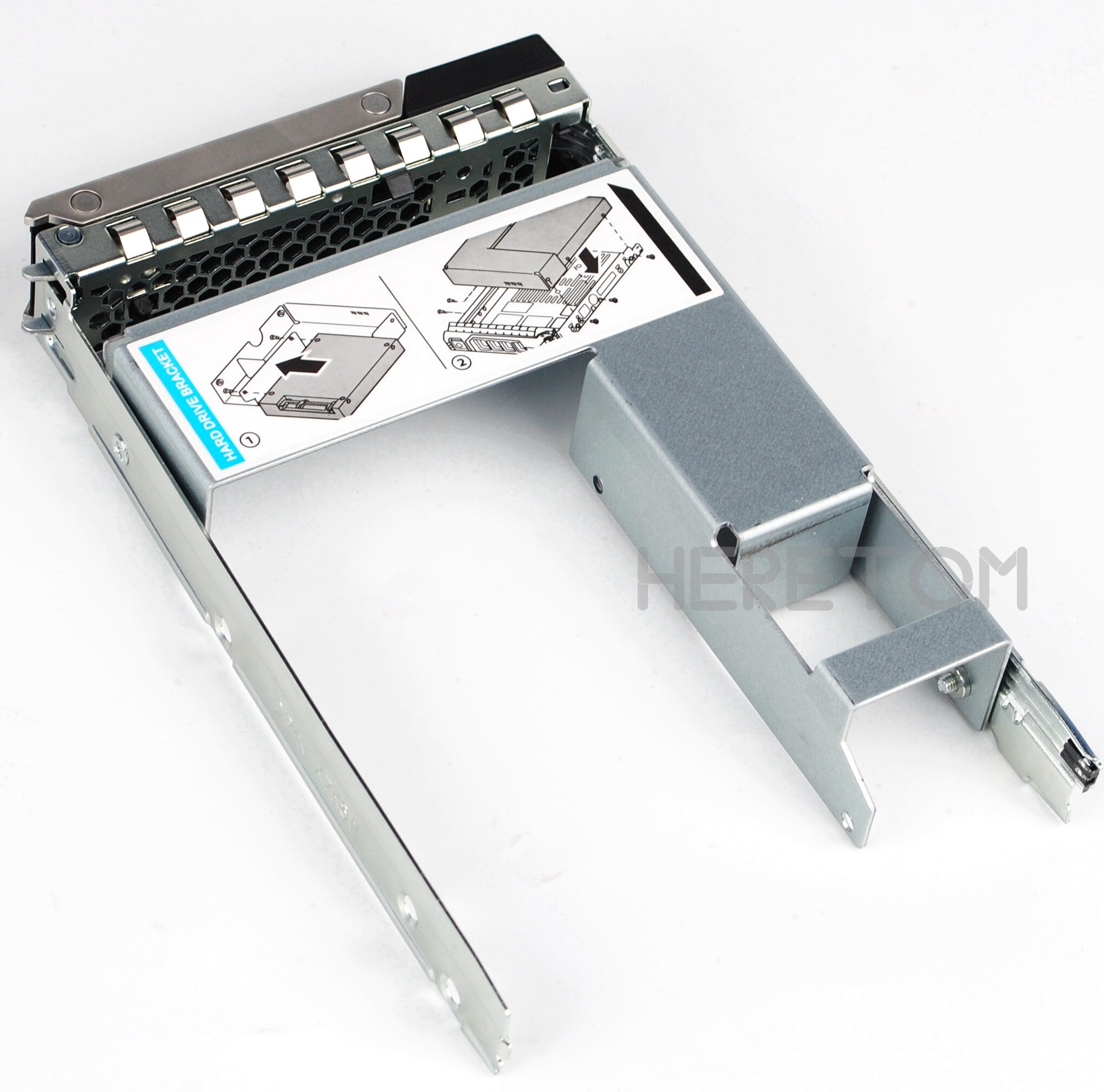 Heretom 2.5 "tot 3.5" HDD Adapter + 3.5 "tray Caddy voor Dell Poweredge R240 R340