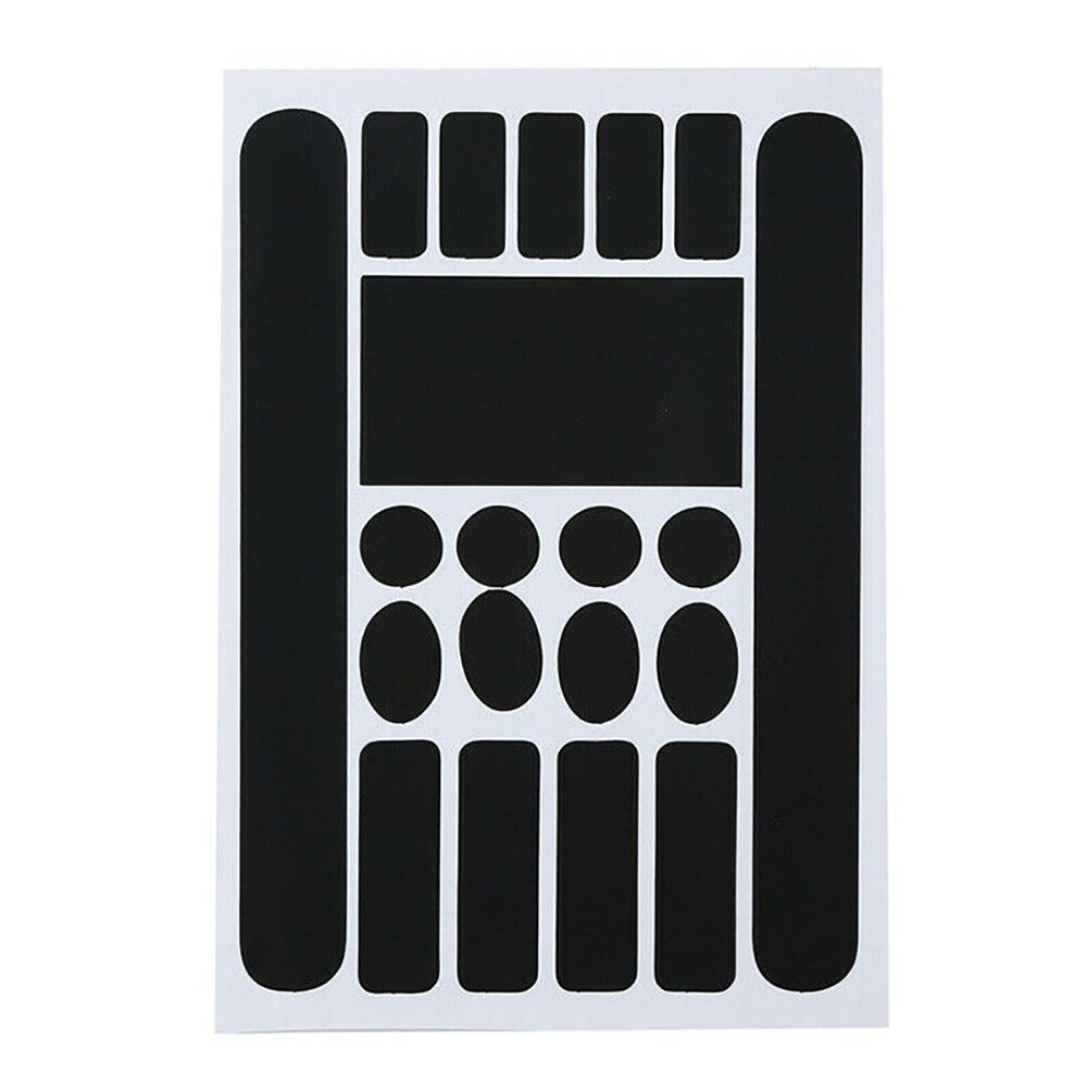 Fahrrad anti-scratch-schutz aufkleber rennrad berg Matt Schwarz fahrrad kette aufkleber fahrrad rahmen aufkleber schutz: Black