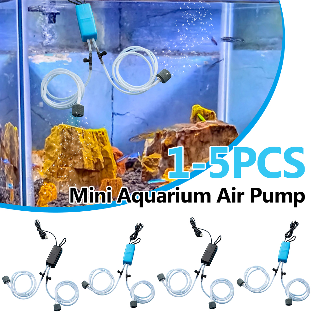 Acquario pompa ad aria serbatoio di pesce aeratore portatile ottavino ossigenatore mini pompa di ossigeno per accessori per la pesca tutto'aperto