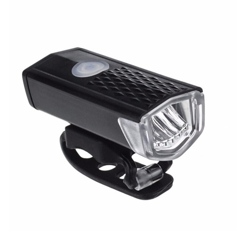 2 pçs luzes da bicicleta led usb recarregável 300 lumens luzes da bicicleta frente farol + traseira luz traseira ciclismo acessórios: 03