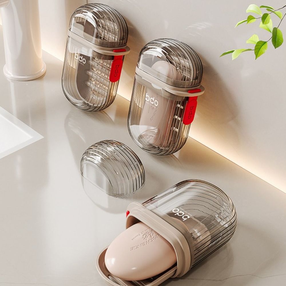 Reise Seifenschale Mit Ablauf Wasser Bad Lieferungen Tragbare Gadgets Für Reisen Halter Container Zubehör Fall Lagerung Box