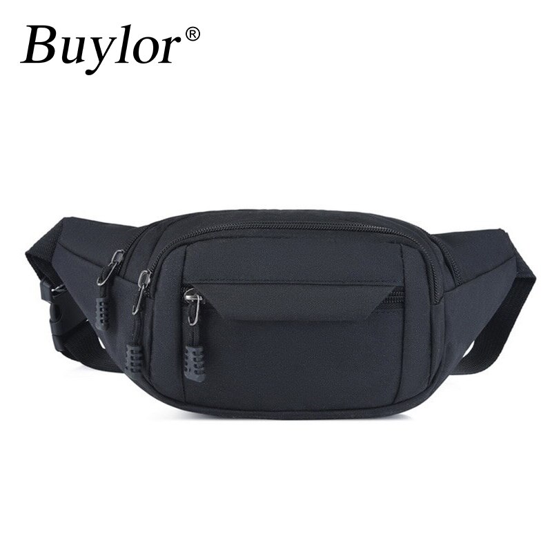 Saco de cintura feminina e masculina oxford cintura packs simples moda casual senhoras fanny pack designer saco do telefone móvel