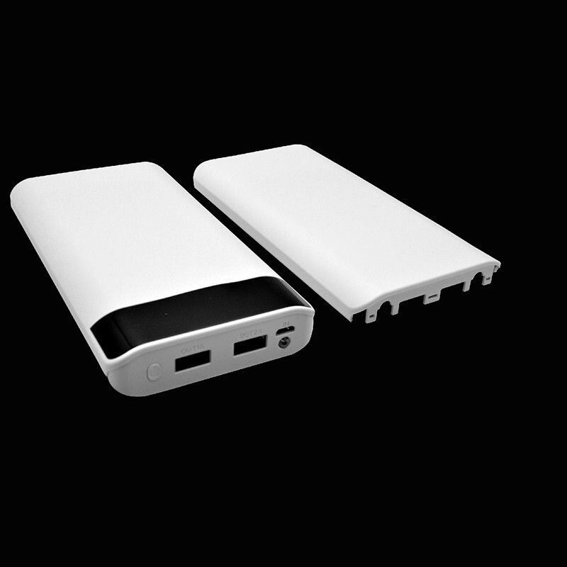 Dual 2 USB Ports Battery Charger Box 8X 18650 DIY Kit Power Bank Case For Smart Mobile Cell Phone 18650 usb charger box Cover