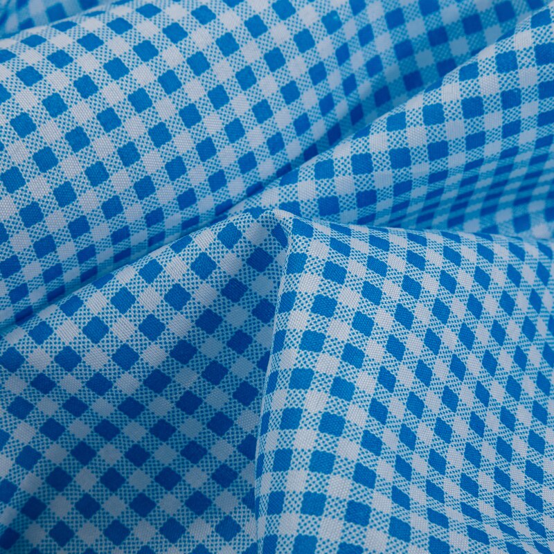 Günstige 100% Polyester Gedruckt Plaid Stoff Für NäHenne DIY 45*145cm T7870