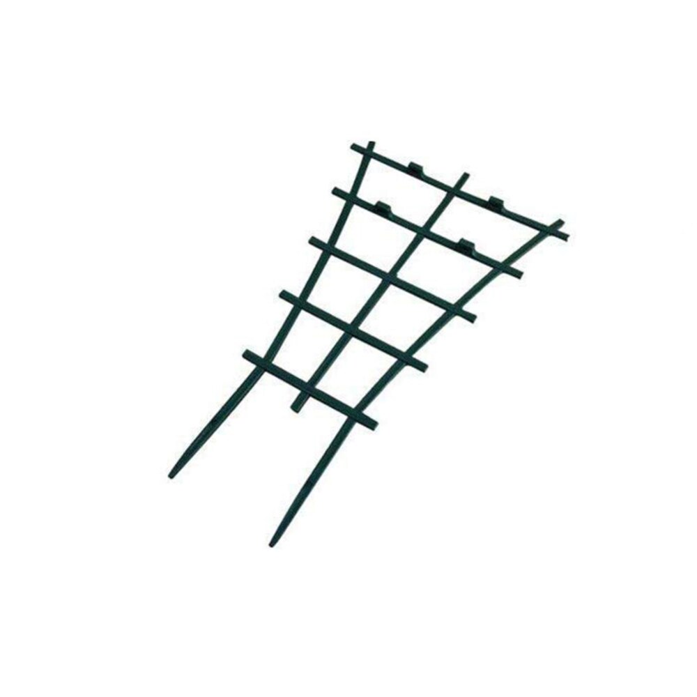 2 stk /6 stk buet diy plast plantestøtteramme pottebrakett hylle klatreblomst fast plante hage vinstokker feste: 2 stk