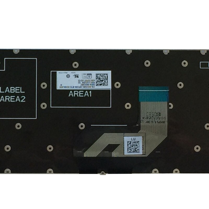 teclado del ordenador portátil para Dell Inspiron 11 3000 serie 11 de 3162, 3164, 3168, 3169, 3179 P25T D1208R 0G96XG DLM14J6 inglés