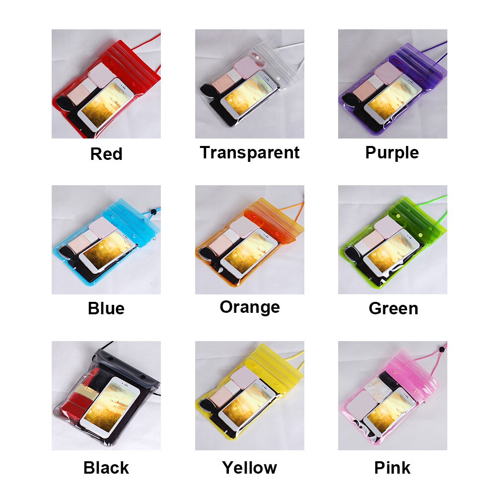 Waterproof Dry Keys Wallets Cosmetics Songkran Festival Swimming Bag Beach Rafting With Straps Dirtproof Phone Storage Outdoor