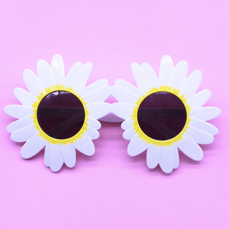 Verjaardagsfeestje Bril Grappig Zonnebloem Kaars Cake Zonnebril Voor Gelukkige Verjaardag Gunsten Photo Booth Props Decoratie Kids 8: B14