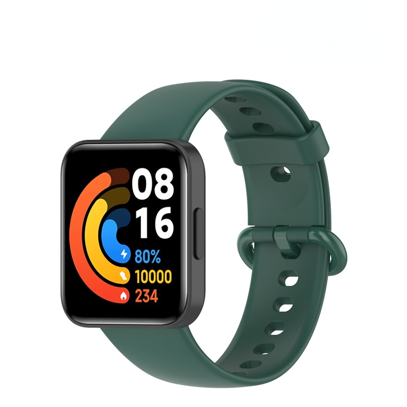 Correa deportiva de silicona para Xiaomi Watch 2 Lite, Reloj inteligente Original, pulsera cómoda para Redmi Watch 2 Lite: Beige / 12 mm