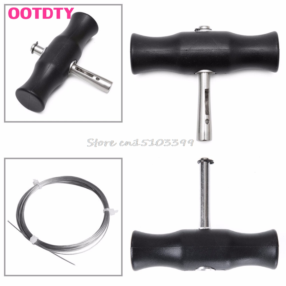 Car Windshield Removal Tool Windscreen Window Glass Cutting Wire + Handles Kit #H028#