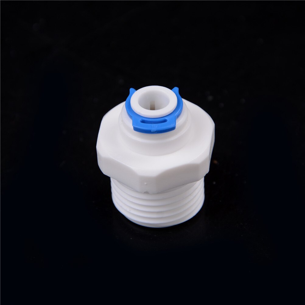 1 pièces RO eau raccord rapide 1/2 ''filetage mâle à 1/4'' Tube raccord rapide