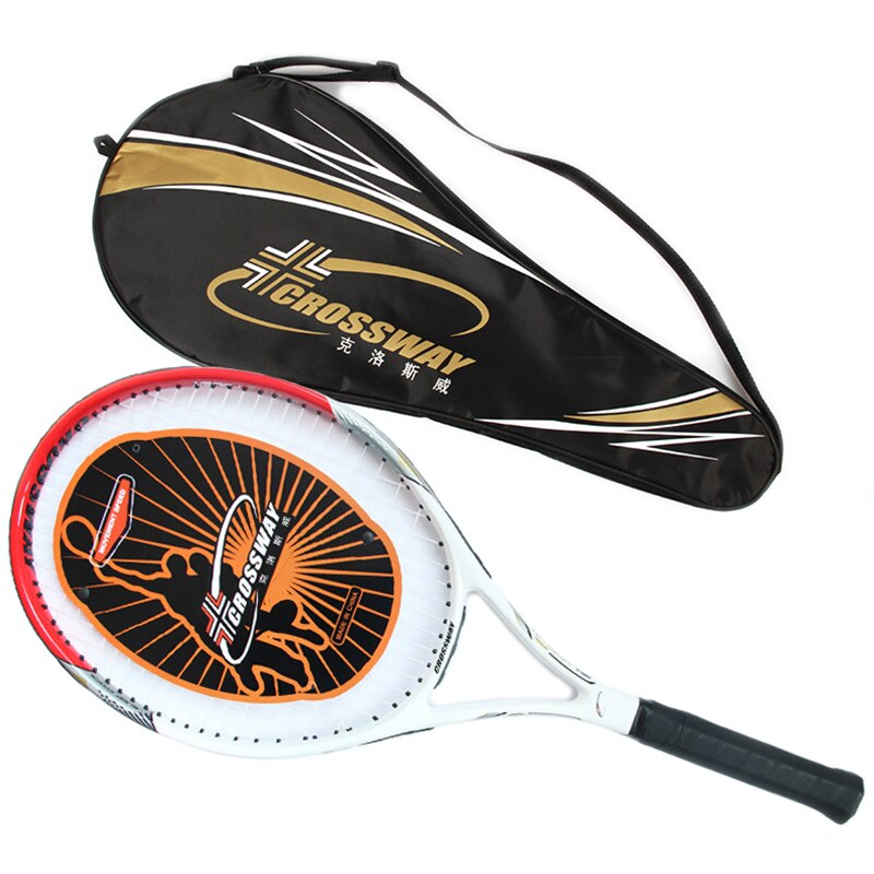 Crossway 720 raqueta de tenis de fibra de carbono de , equipado con bolsa, empuñadura de tenis, tamaño 4 1/4