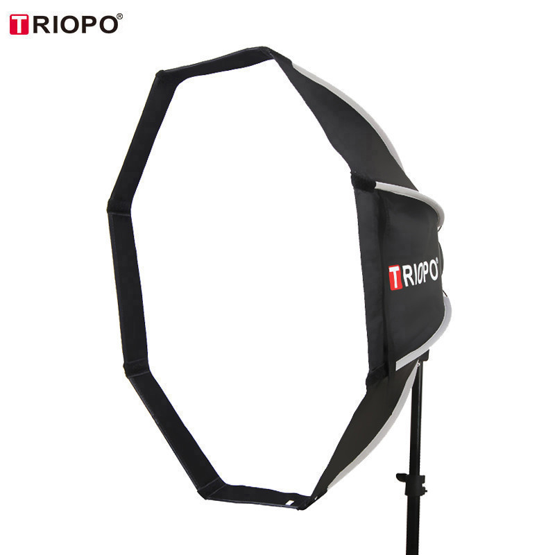TRIOPO KX 65cm 90cm Softbox Octagon Umbrella Light Box For Godox AD200 V1 Speedlite Flash Light Photography Studio Accessories