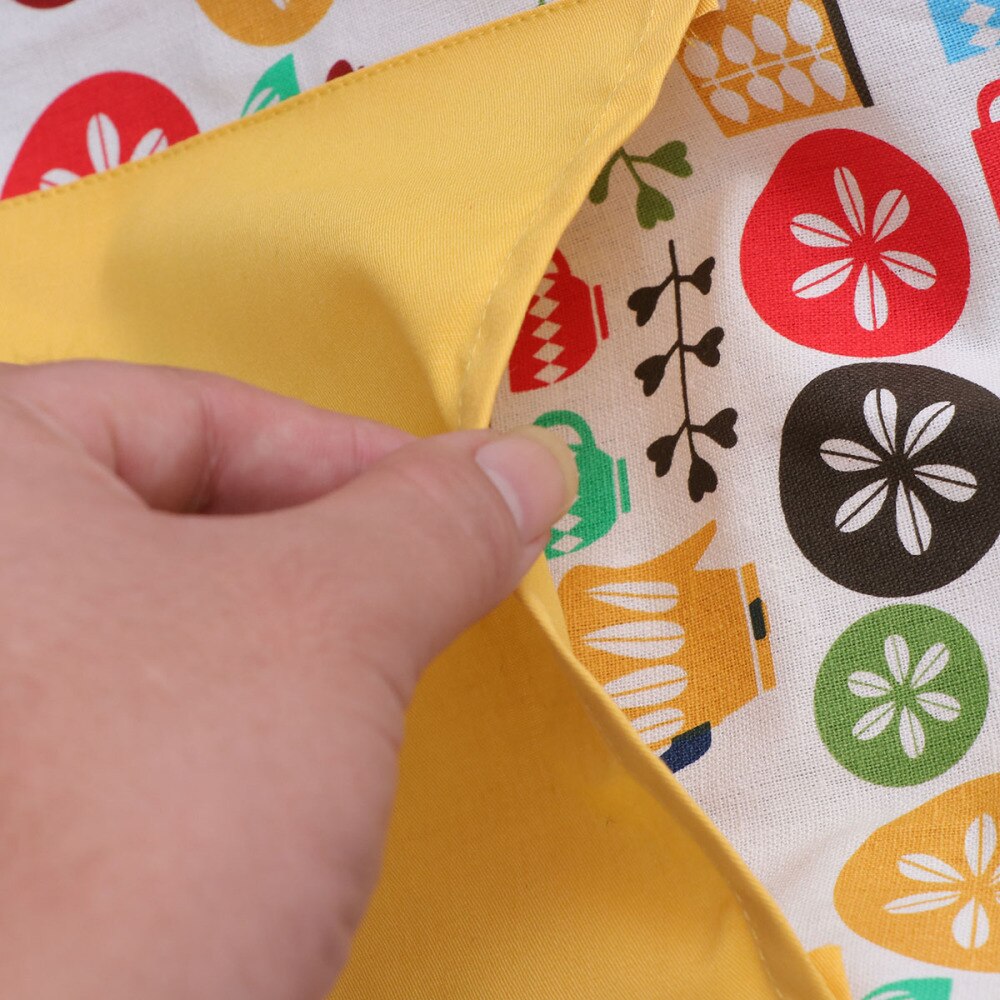 Children Cotton Aprons Cartoon Kitchenware Pattern Painting Kids Aprons for Children Cooking Baking Kitchen (Small Size, Kitchen