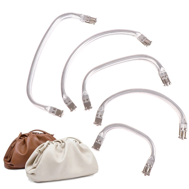 130/190/230/250mm Wolke Arzt Geldbörse Rahmen Metall Aluminium Rohr Rahmen Tasche Griff Kupplung Tasche teile