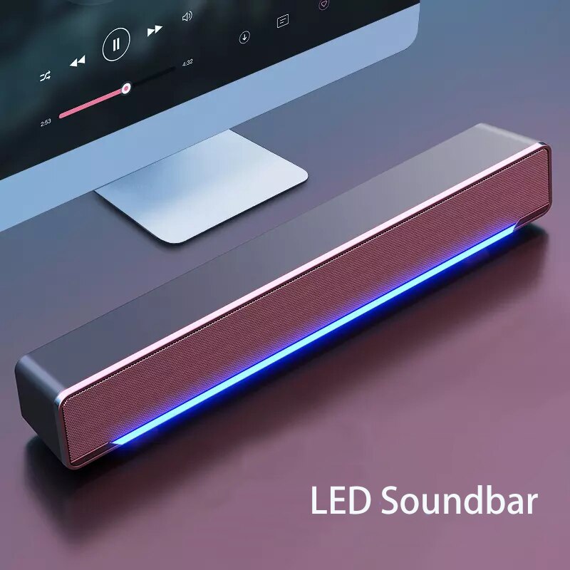 Soundbar TV LED Altavoces Bluetooth Speakers Home Theatre System Subwoofer Barra De Sonido Para tv Caixa De Som Amplificada Sono