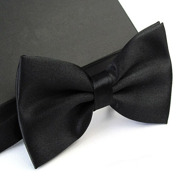 1PC Gentleman Men Adjustable Classic Satin Bowtie Necktie tie For Wedding Party Adjustable Bow tie knot: E