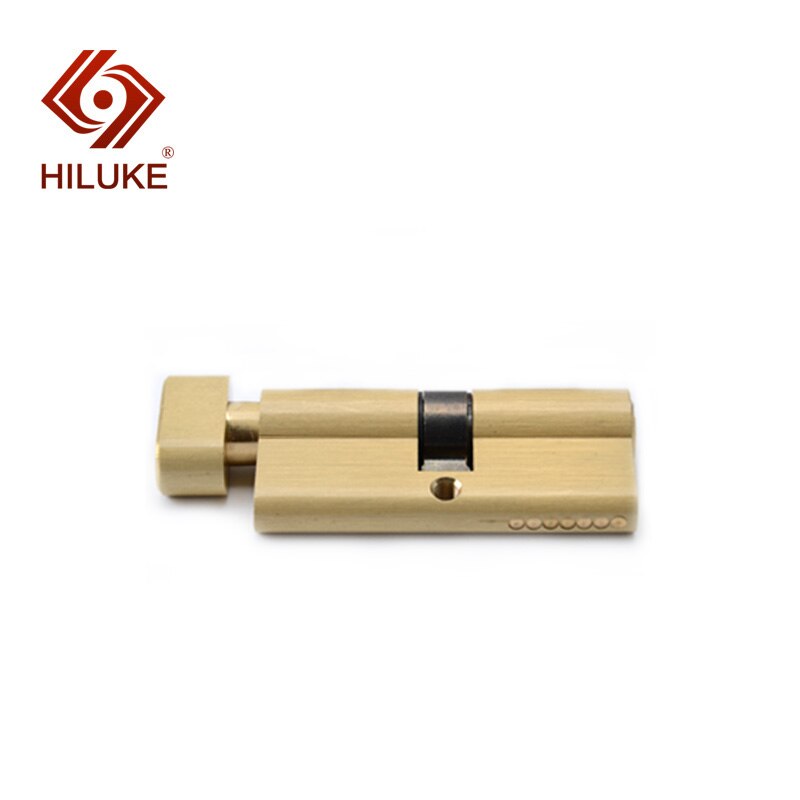 HILUKE 70mm brass alloy security single open lock cylinder five keys lock core CT70.5