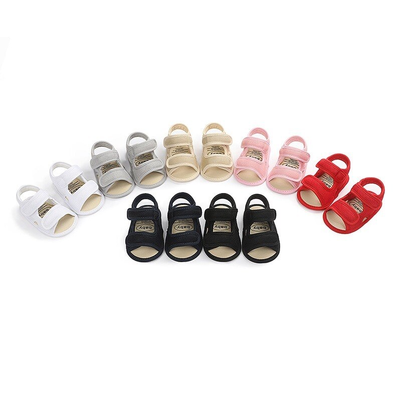 Sandales en maille respirante pour filles et garçons | Chaussures d'été pour -nés, chaussures pour nourrissons à semelle souple, premiers marcheurs, chaussure de berceau pour tout-petits