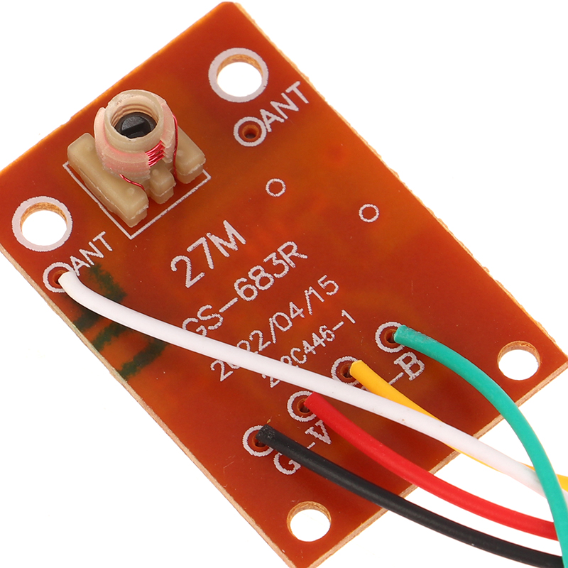 2CH RC Remote Control Toy 27MHz Circuit PCB Transmitter And Receiver Board Radio System For RC Car Truck Toy: Default Title