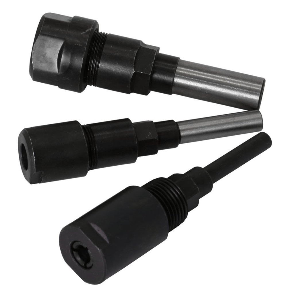 1/4" 8mm Shank Router Bit Extension Rod Collect Engraving Machine Extension Milling Cutter Extension Rod for Wood