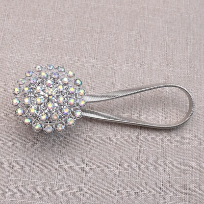 Shaped Magnet Flower Curtain Strap Magnetic Curtain Buckle Window Hatch Ball Holder Curtain Accessories: A