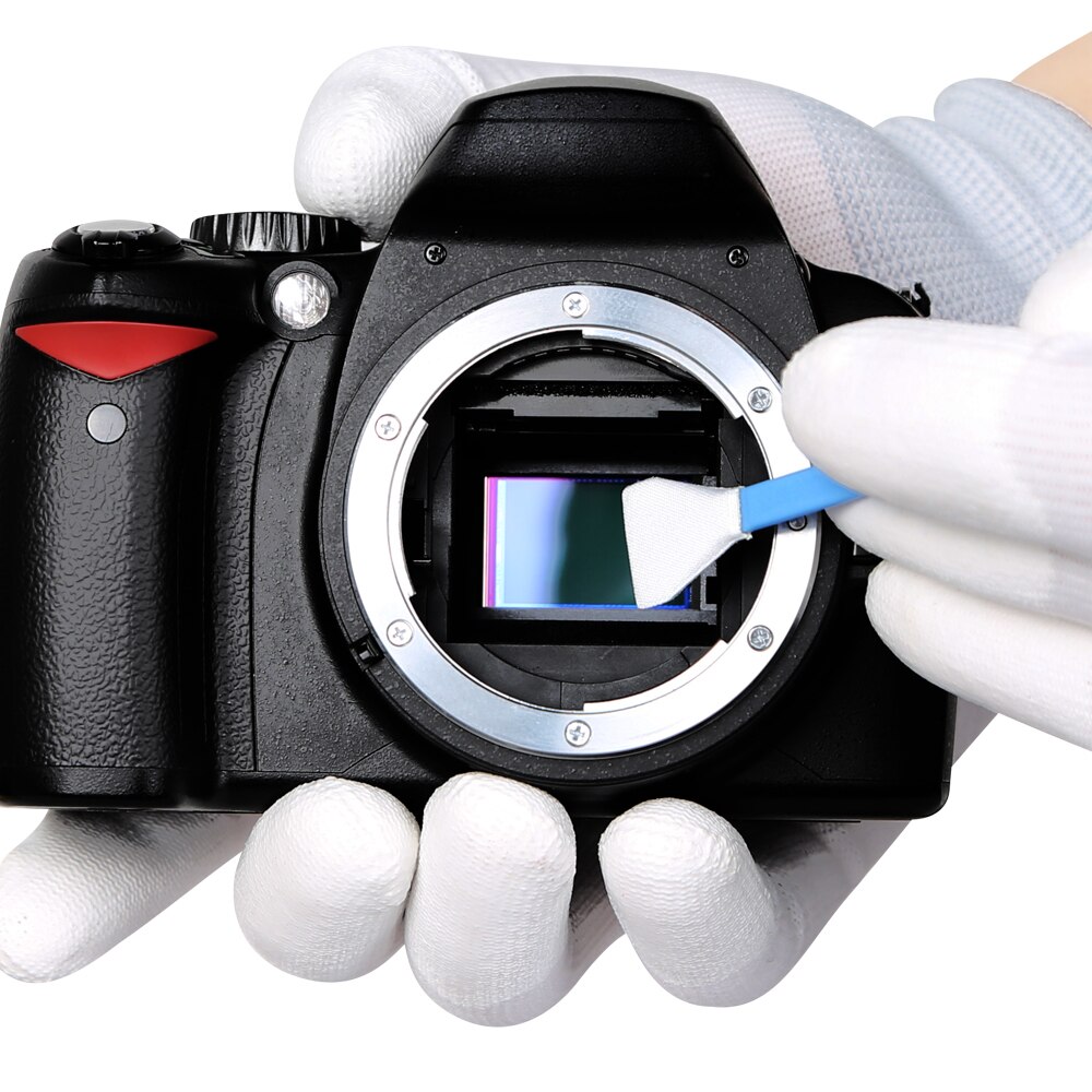 APS-C Sensor Reinigingsspatels 12Pcs Met Vloeibare Sensor Cleaner Voor Dslr Ccd/Cmos