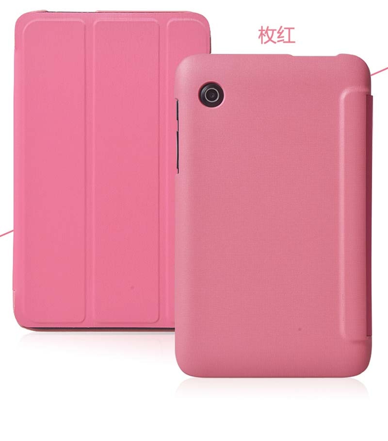 Slim 3-Folder Stand PU Leather Case Flip Business Book Funda Cover For Lenovo Tab A7-30 A3300 A3300-T A3300-HV 7 inch Tablet