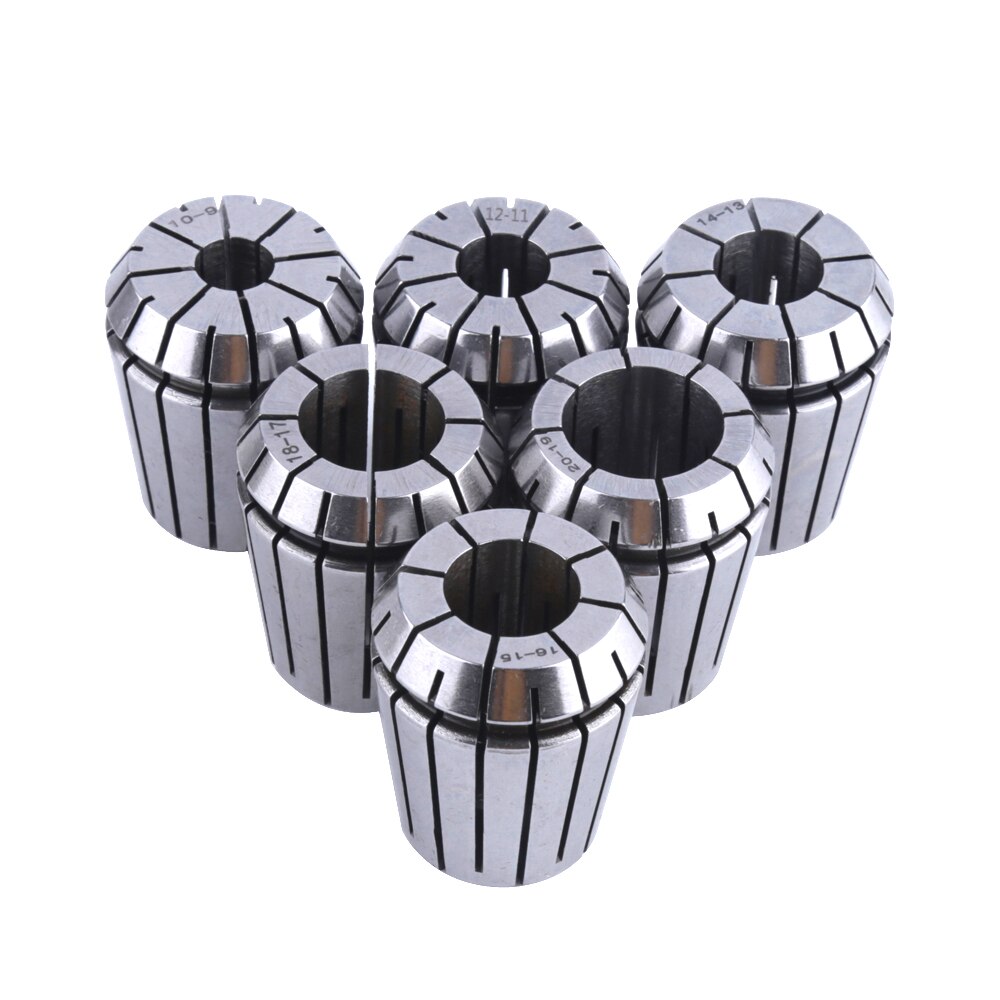 Yibei-tech 7-Piece ER32 Spring Collet Chuck Set – Sizes 1/8 To 3/4 Inch
