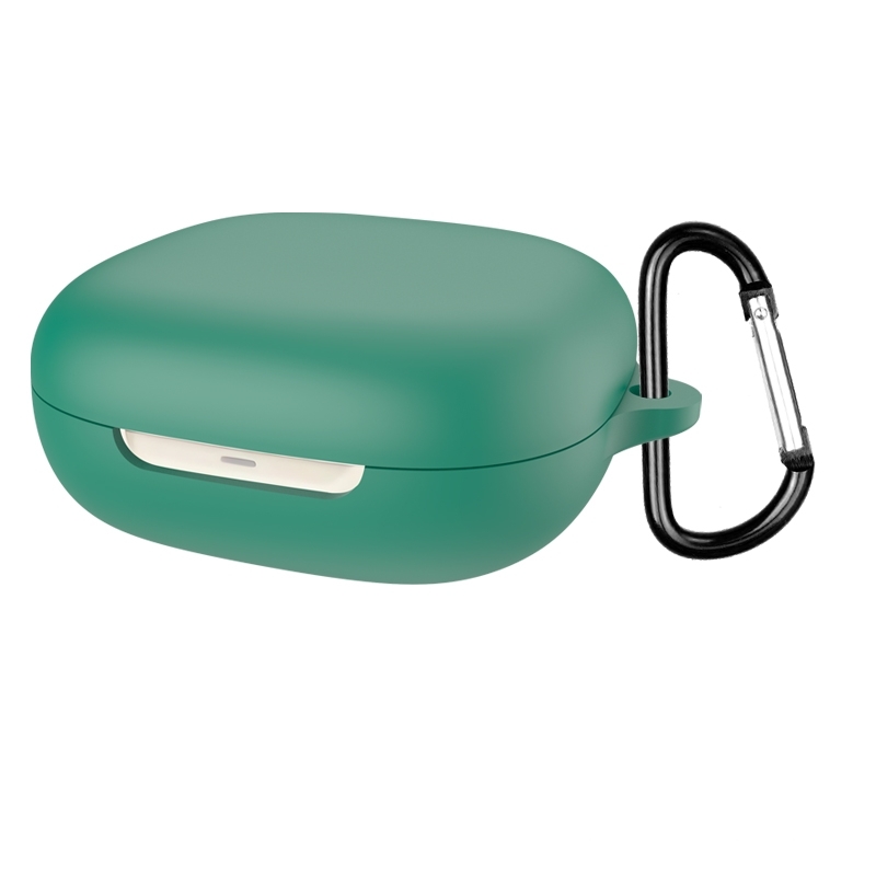 Silicone Earbuds Protective Case Anti Dustproof Headphone Charging Box Sleeve Soild Color for OpenFit 2 T920: dark green