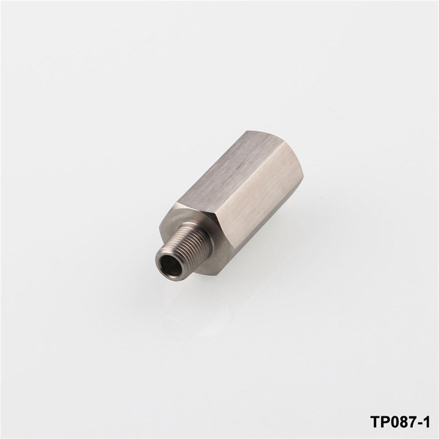 Car sensor connector 1/8 Inch NPT stainless steel turbocharger connector Accessories Practical Durable l0509