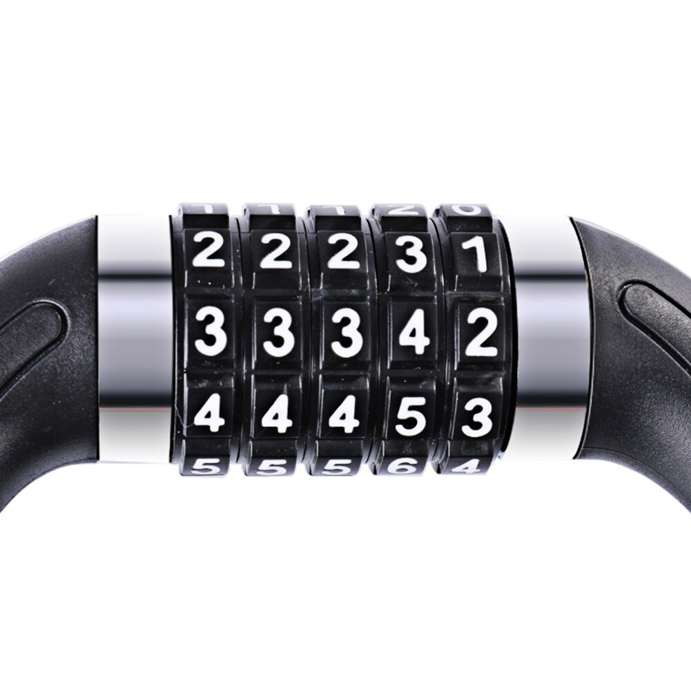 5 Digit Code Anti Diefstal Fietsaccessoires Staaldraad Beveiliging Fiets Kabelslot Mtb Road Motorcycle Bike Apparatuur Universl