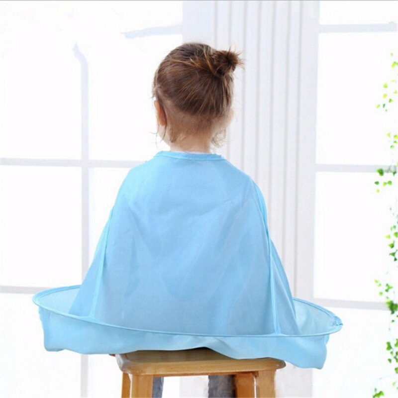 Capa de peluquero impermeable para salón de niños, herramientas de peluquería para bebé, práctica peluquería, tela para barbería, delantal, capas