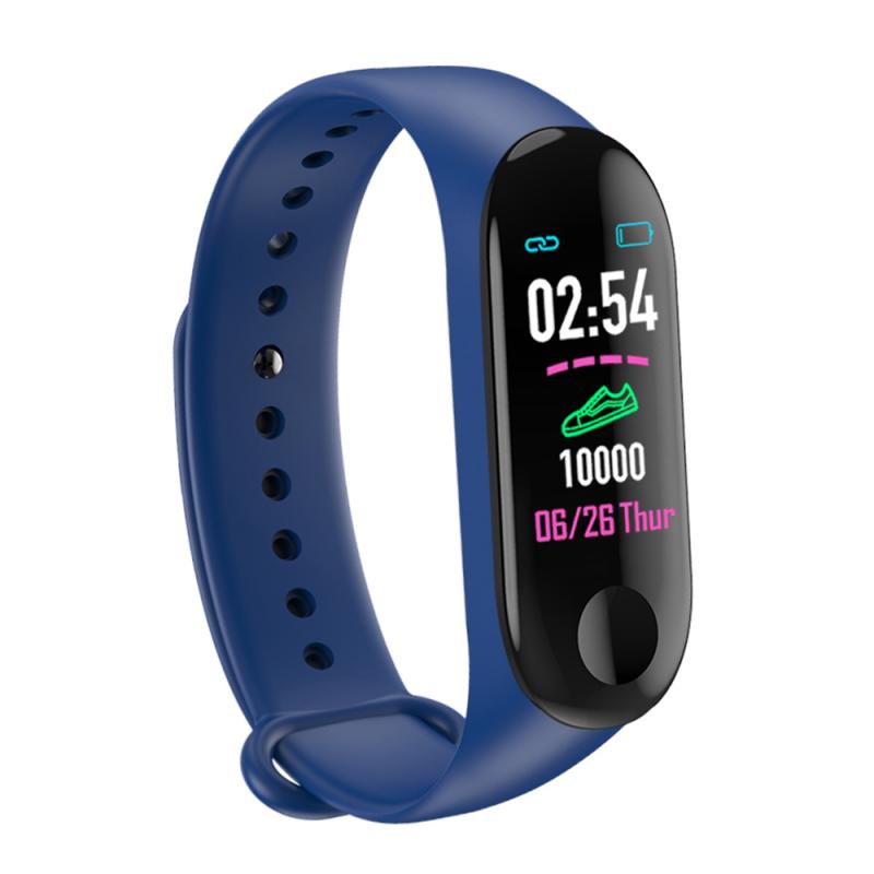 M3 Plus Sport Band Heart Rate Blood Pressure Bluetooth Smart Watch Bracelet Wristband For Android IOS Fitness Tracker Smart Band