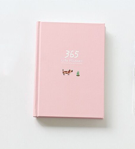365 Dagen Dagboek Notebooks En Tijdschriften Voor School Kantoorbenodigdheden Dagelijkse Plan Jaarlijks Agenda 2022 Maandelijkse Leuke Blocnotes: Pink