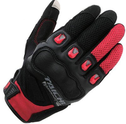 RS Taichi 412 Motorrad Handschuhe lokomotive Gittergewebe atmungs Auto Anti-herbst berühren Bildschirm männer Und Frauen Handschuhe: rot / M