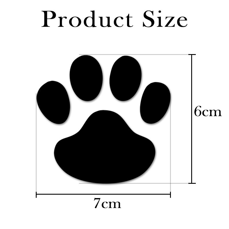 2Pcs Car sticker Cute Puppy Claws reflective decorative sticker for lada VESTA niva kalina priora granta largus vaz car styling