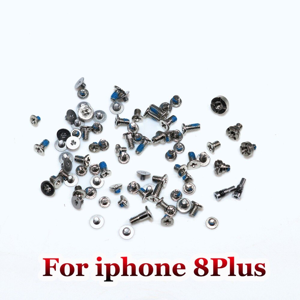 YuXi Complete Kit Full Screws Set Replacement for iPhone 7 7 plus 8 8plus X 5 5S 5C 6 6Plus 6S 6SPlus Mobile Accessories