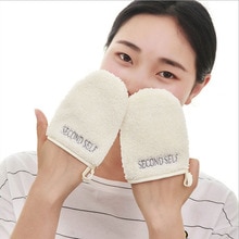 1PCS Herbruikbare Make-Up Remover Reiniging Handschoen Microfiber Facial Doek Gezicht Handdoek Make Up Beauty Tools Gezichtsverzorging Handdoek