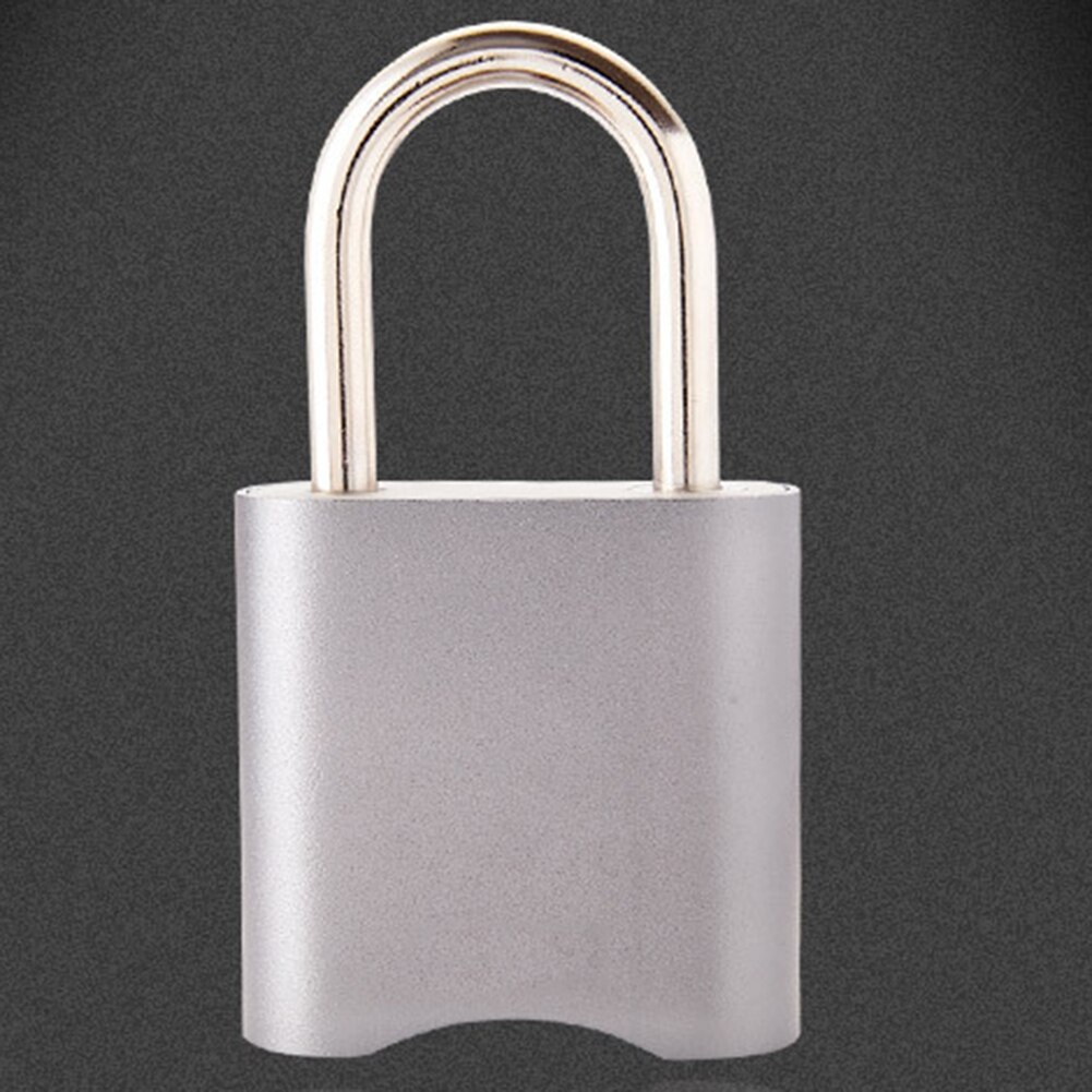 Rechargeable Electronic Digital Password Smart Lock APP Gym Dormitory Door Waterproof Bluetooth Padlock Convenient To Use