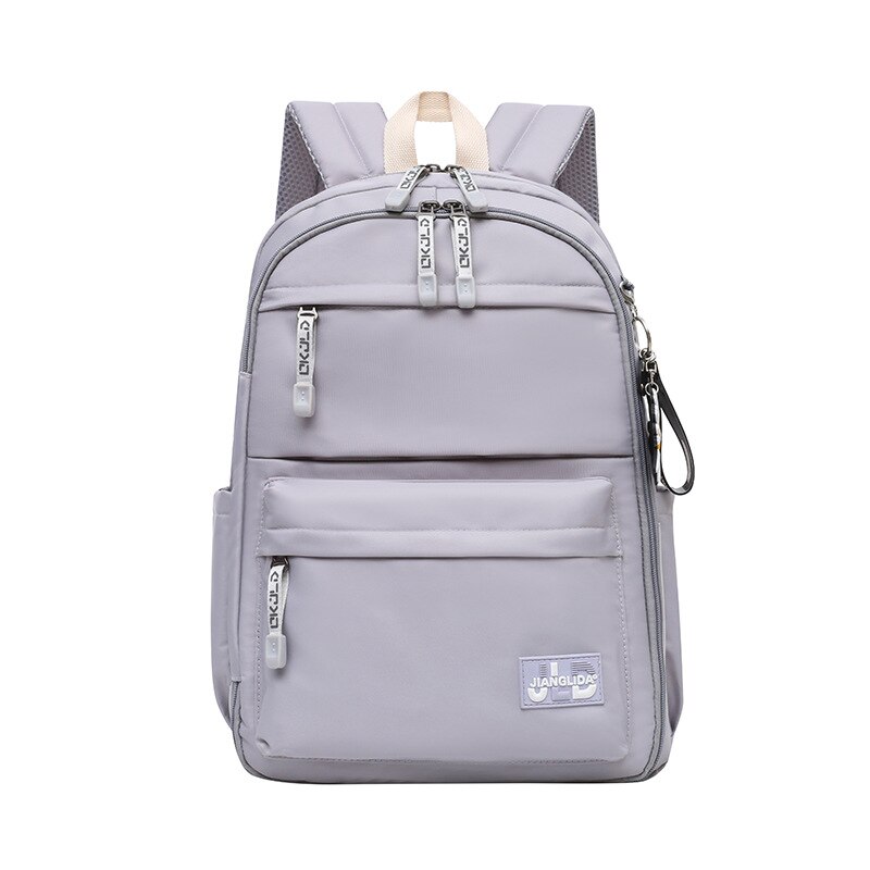 Koreaanse Stijl School Rugzak Meisjes Studenten Schooltas Middelbare School Junior High School Grote Rugzak Vrouwen Laptop Tas: gray