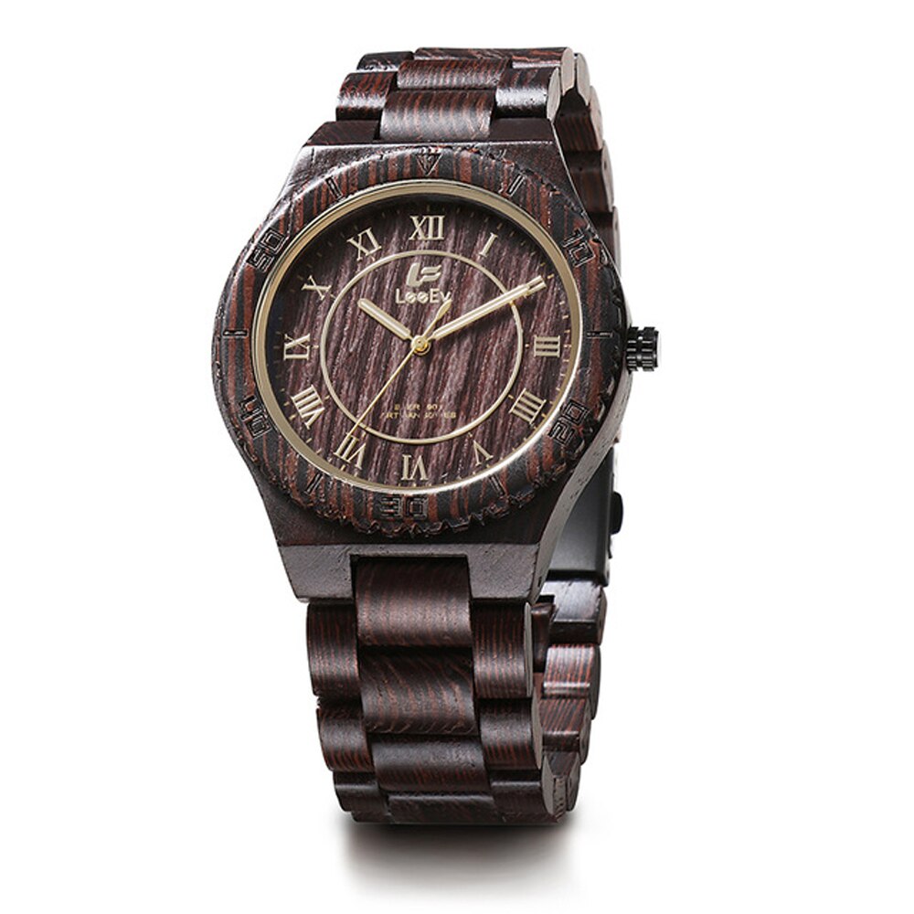 El mejor , relojes de madera únicos para hombre, 100% de madera natural, de bambú, hechos a mano, de lujo, reloj de pulsera de cuarzo , reloj deportivo Masculino