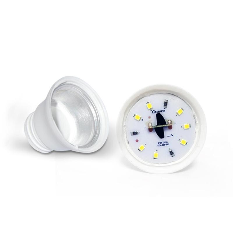 2 st  e27 220v energisnåla glödlampor kylskåp kyl glödlampor led glödlampor för kyl hem kök  (3w 3000k,  varma l