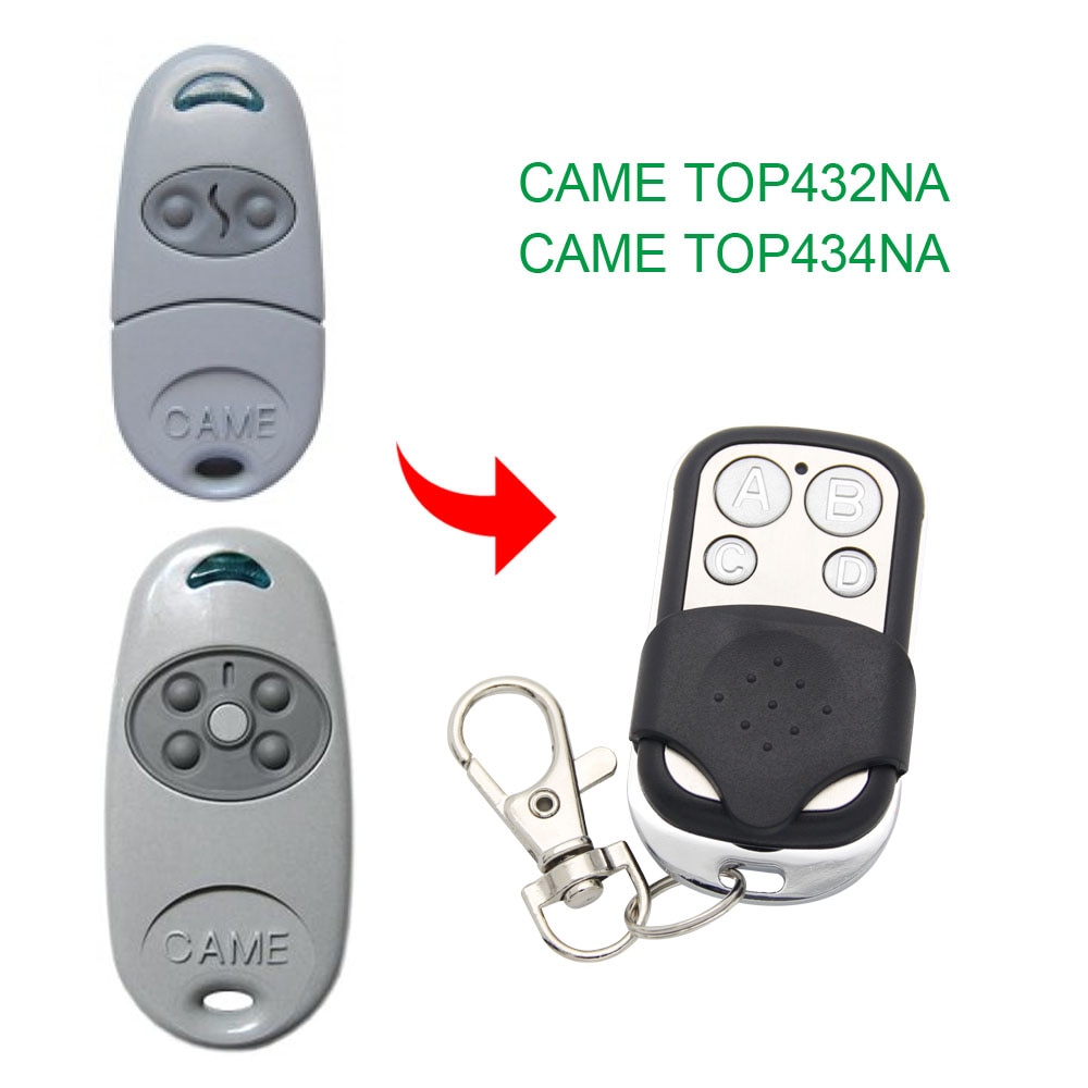 Copy CAME TOP 432NA Duplicator 433.9mhz Remote Control Gate Garage Door CAME TOP-432NA TOP-434NA 433.92MHz Remote Control
