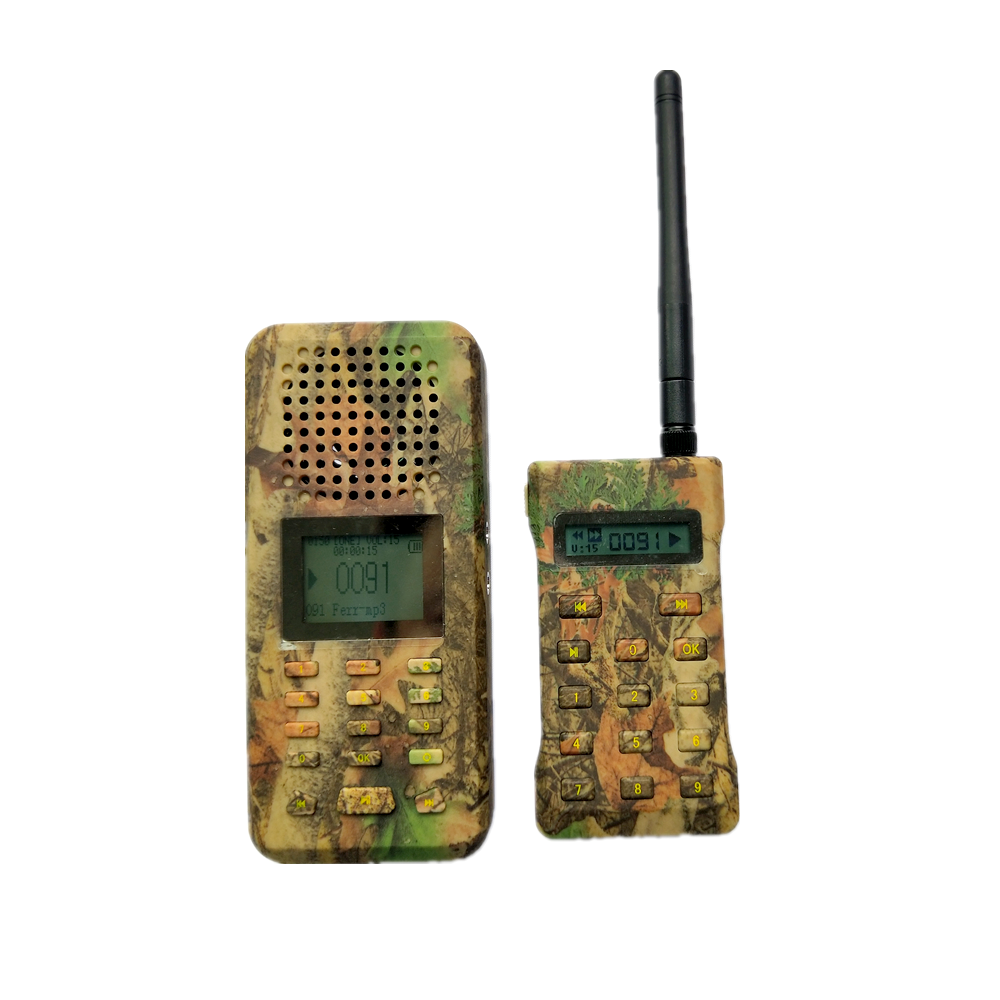 BIRDKING Outdoor Bird Caller MP3 Player Farm Bird Sound Decoy Electronic Birdsong Device with Remote Control: Yellow