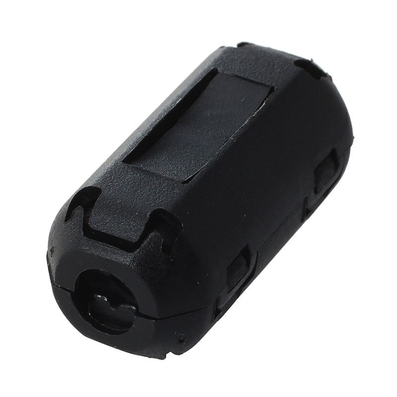 10 Uds. Pinza RFI EMI EMC, filtros de ruido, núcleo de ferrita para Cable de 3,5mm