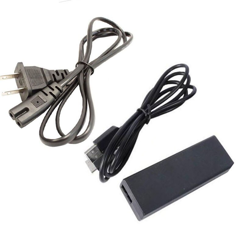 Ue/eua plug 5v casa parede usb carregador fonte de alimentação ac adaptador para sony playstation psp portátil ir pspgo cabo de carregamento cabo dados: US