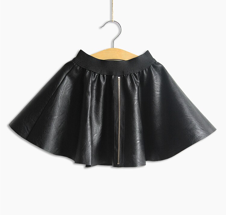 2020 nuova primavera autunno ragazze bambini gonna in pelle PU confortevole carino vestiti per bambini abbigliamento per bambini: 4Year